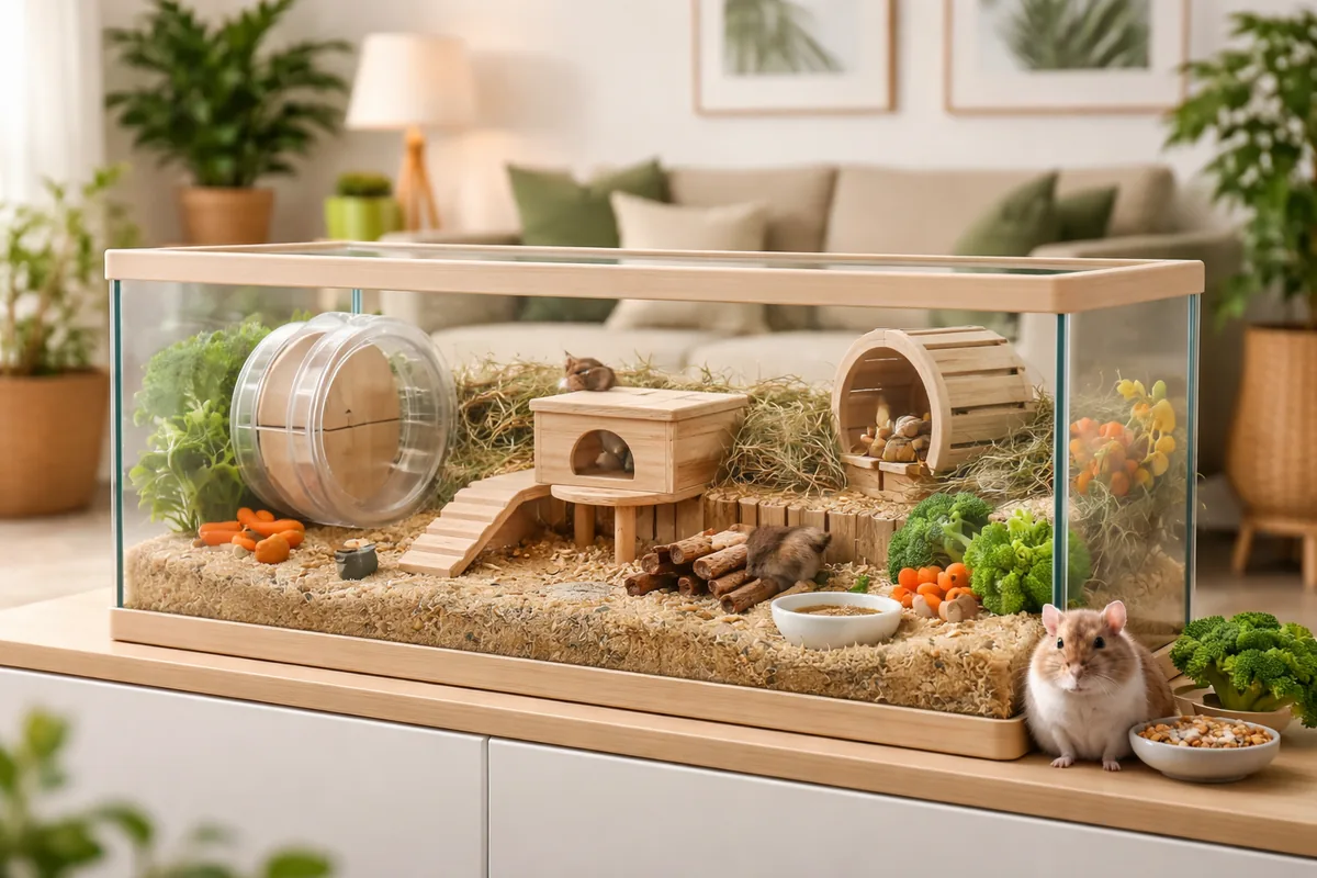 Comment créer un habitat idéal pour un hamster dans votre maison