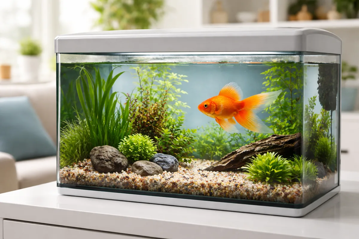 Comment bien choisir un aquarium pour mon poisson rouge